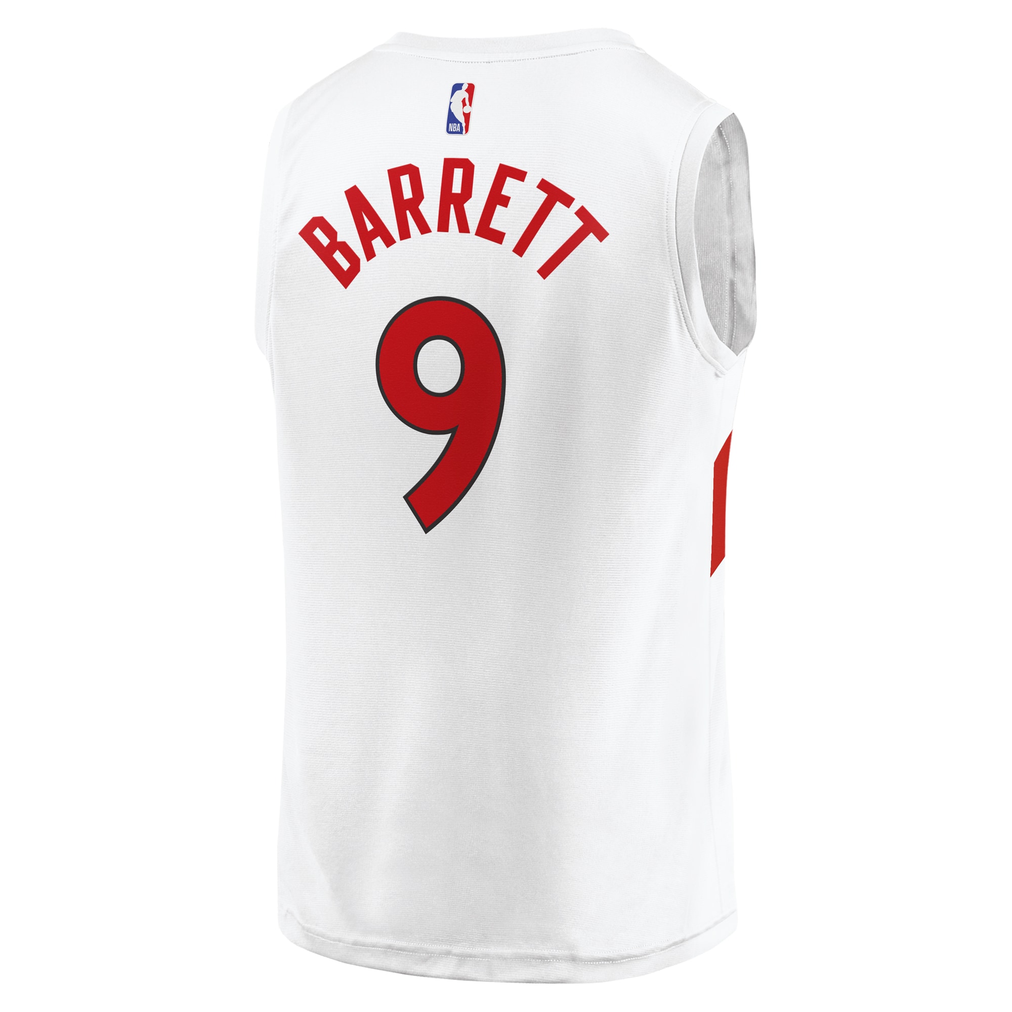 Gohipanda - RJ Barrett Toronto Raptors Fanatics Fast Break Player Jersey - Association Edition - White - Image 4