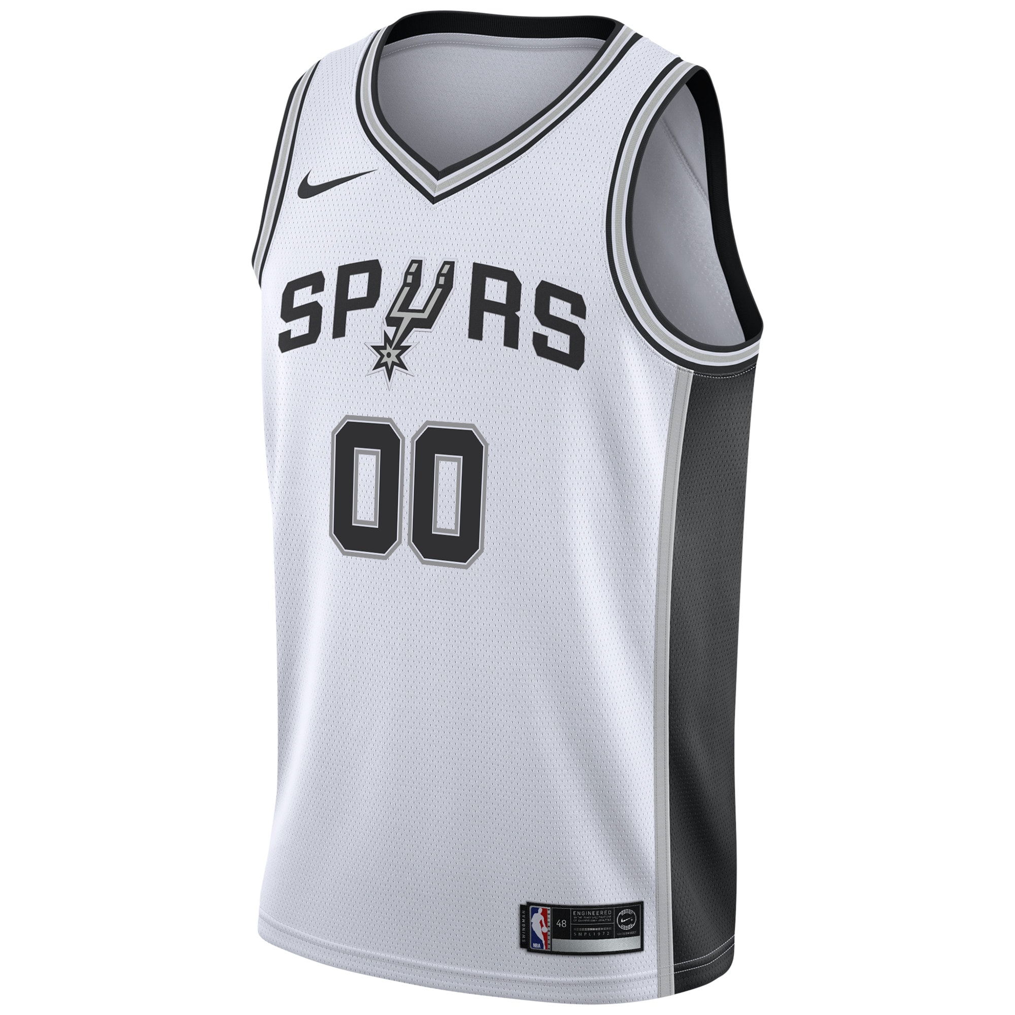 Gohipanda - San Antonio Spurs Custom Swingman Jersey White - Association Edition - Image 3