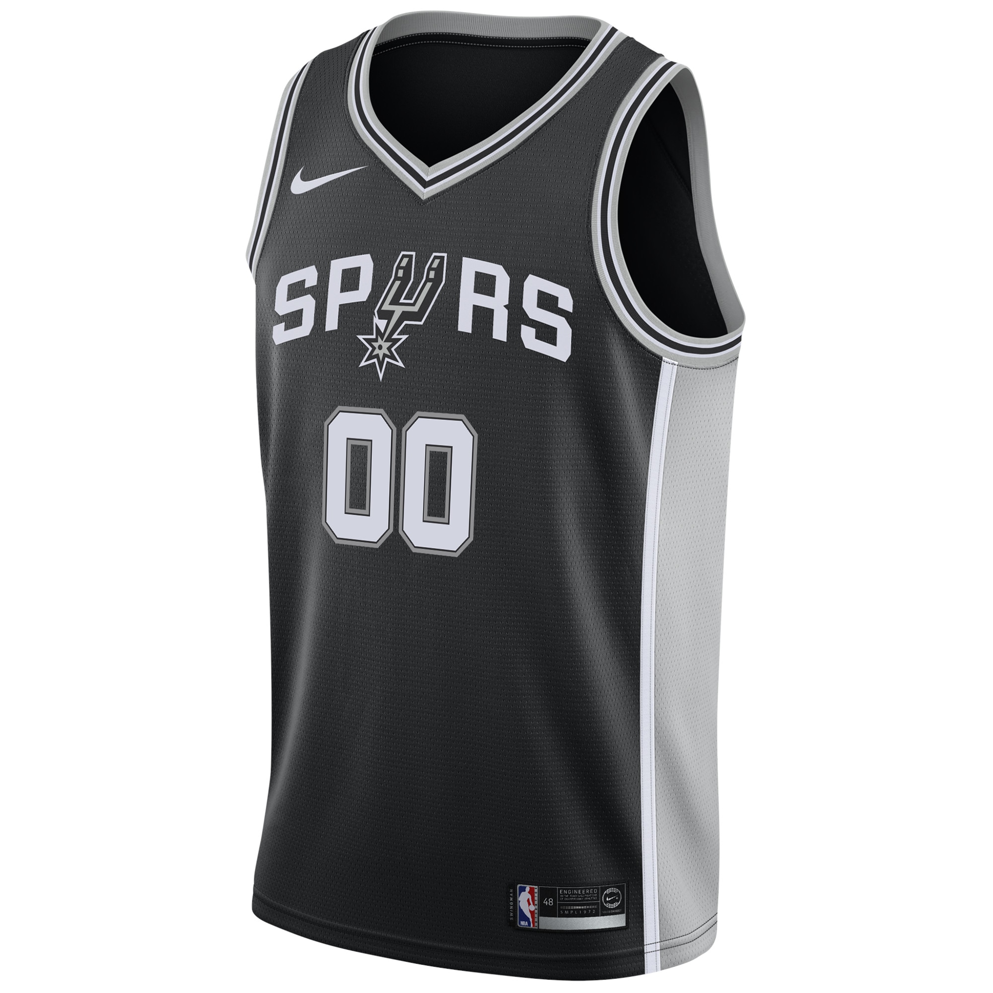 Gohipanda - San Antonio Spurs Custom Swingman Jersey White - Association Edition - Image 7