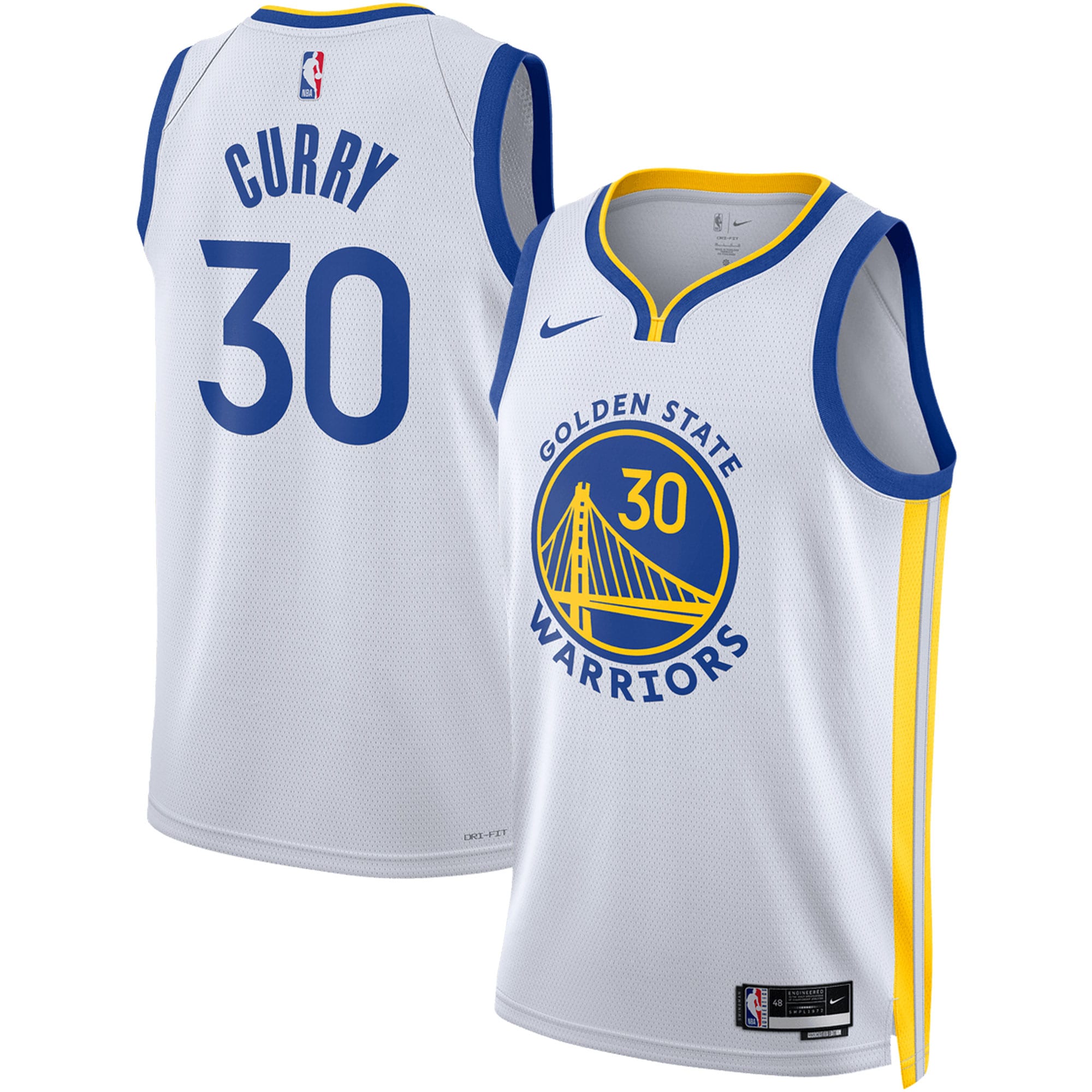 Gohipanda - Stephen Curry Golden State Warriors Unisex Swingman Jersey - Association Edition - Image 2