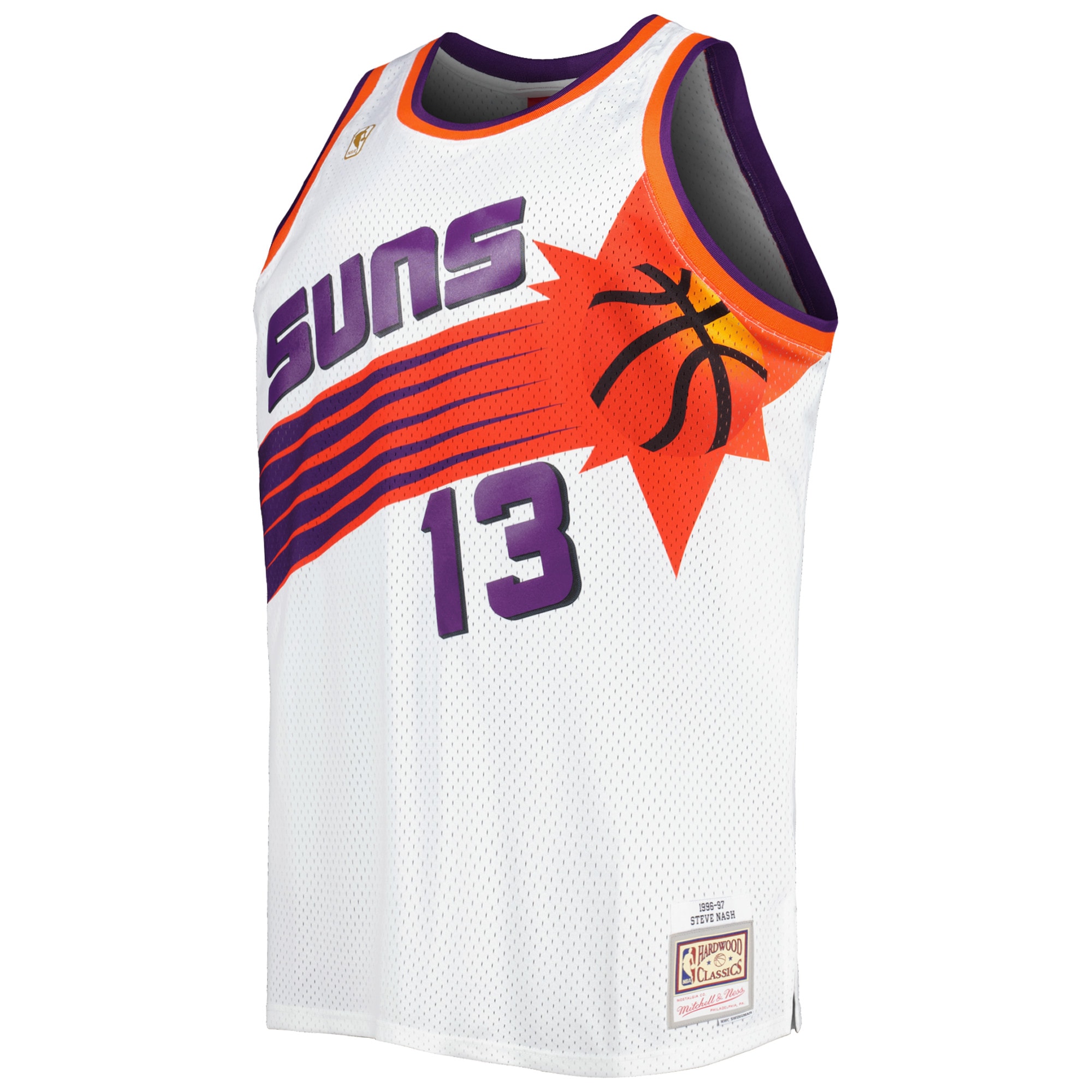Gohipanda - Steve Nash Phoenix Suns 1996/97 Big & Tall Hardwood Classics Swingman Jersey - Image 7